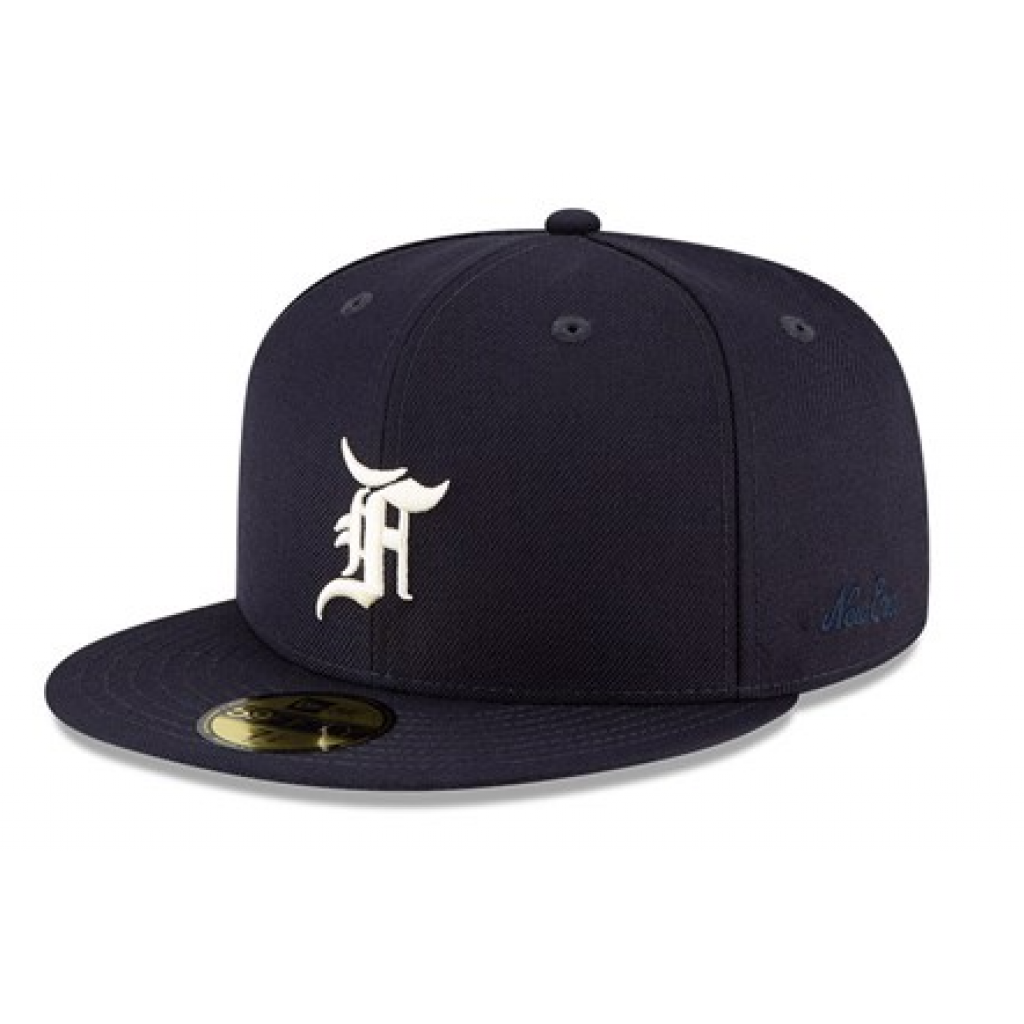 New Era X FOG X Essentials 5950 Navy Blue Cap By Youbetterfly